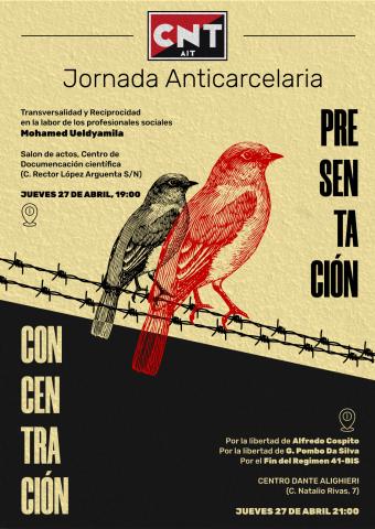 Jornada Anticarcelaria CNT AIT Granada